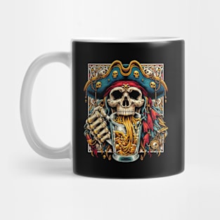 Rum Skull Pirate Mug